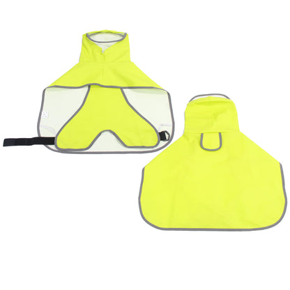 Pet Raincoats Belly Guard Raincoat PU Material Waterproof