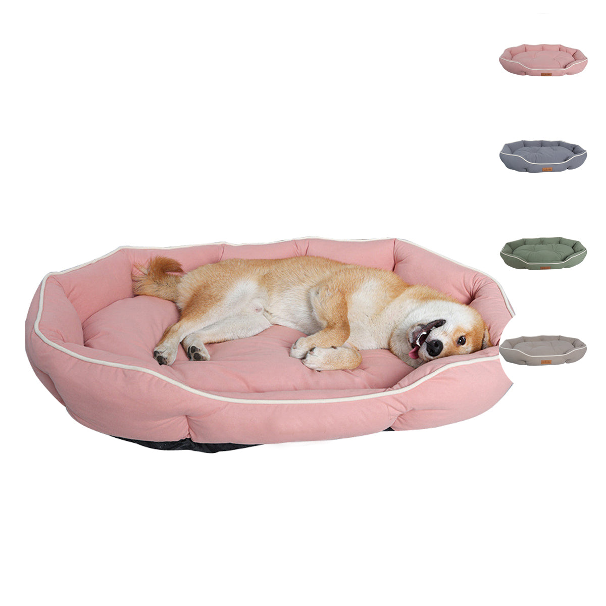 Dog Bed For Pets Deep Sleep High Resilience Soft and Comfortable