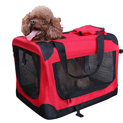 Pet Fabric Dog Cat Crate Puppy Carrier Travel Cage