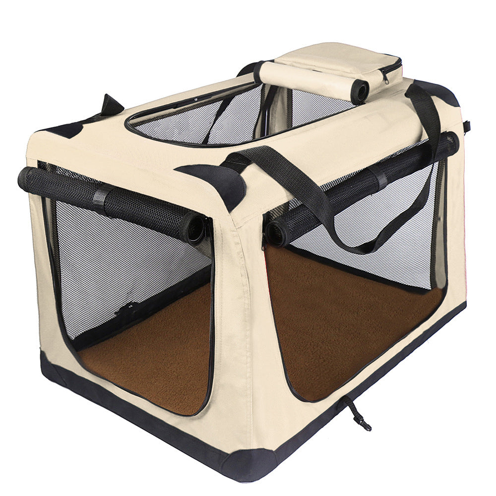 Pet Fabric Dog Cat Crate Puppy Carrier Travel Cage