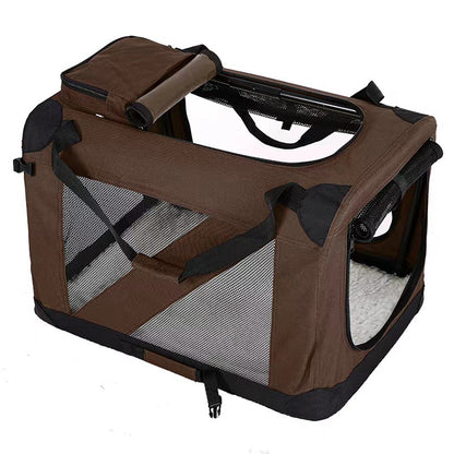 Pet Fabric Dog Cat Crate Puppy Carrier Travel Cage