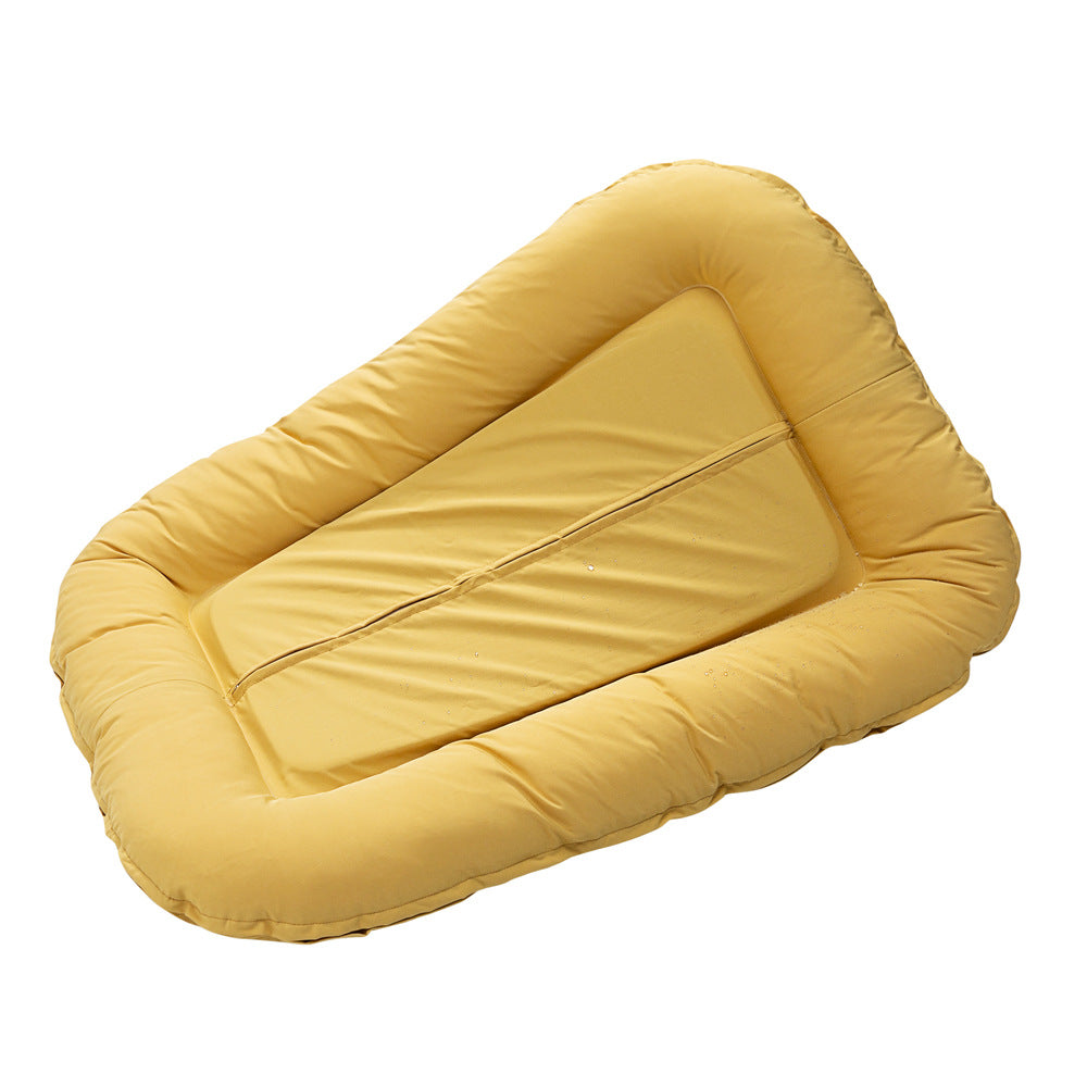 Dog Bed Dog Mat Waterproof Pet GEL Memory Foam Raw Cotton Filling