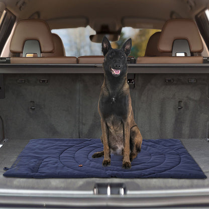 Pet Outside Dog Cat Beds Mat Retro Folding Blanket Pad