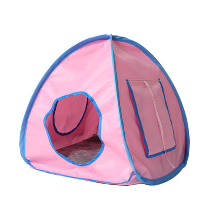 Oxford Cloth pet cat Nesting indoor Fairy Peach tent Waterproof three sided opening outdoor pet tent