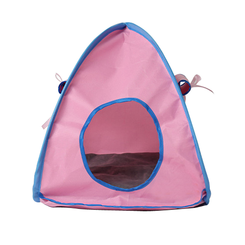 Oxford Cloth pet cat Nesting indoor Fairy Peach tent Waterproof three sided opening outdoor pet tent