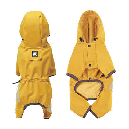 Dog Raincoat Full-Body Waterproof Poncho Breathable and Exclusive Rainy Day Companion