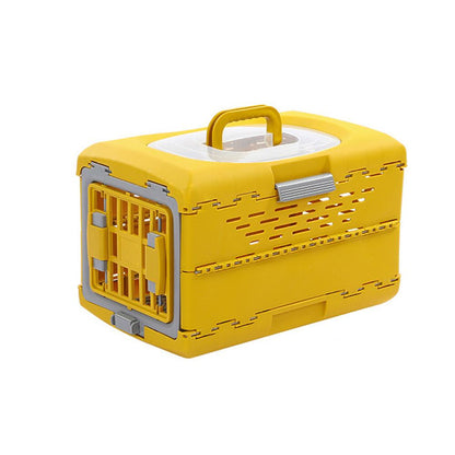 Pet portable approved box folding box outing cat bag pet cage dog cage