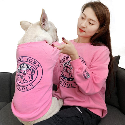 Pet Matching Owner Hoodless Sweatshirt family Dog Adult