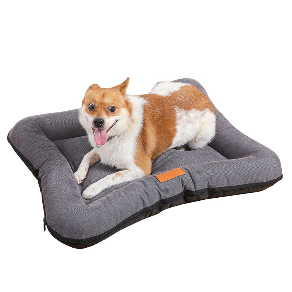 Anti-Slip Dog Cat Beds Mat Cushion Corduroy