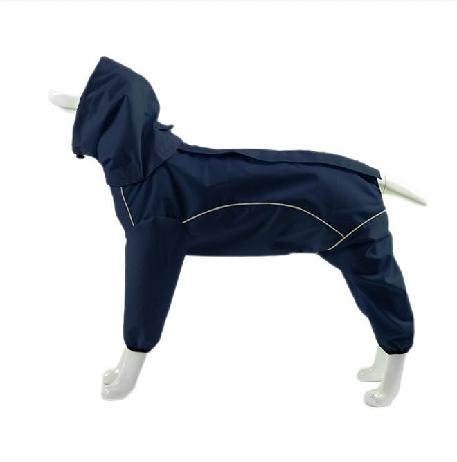 New Stylish Comfy Dog Full Coverage Raincoat Large Dog Waterproof Breathable