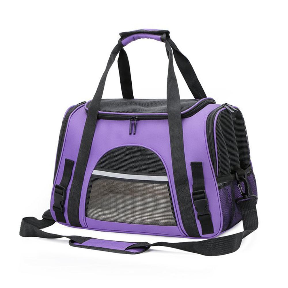 Pet Bags Portable Dog Cat Out Airline Approved Carrier Mesh Breathable