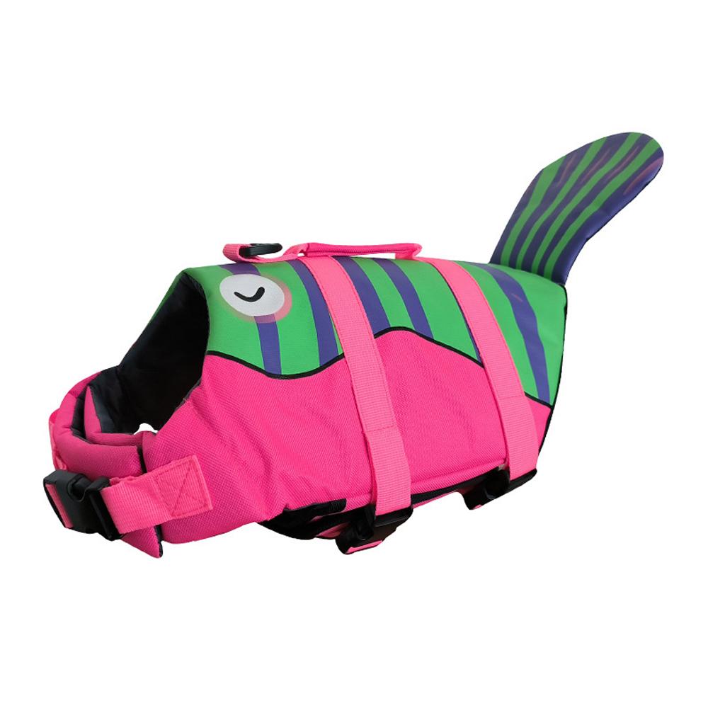 Summer Pet Life Jacket Mermaid Design Ensures Safe Dog Swimming