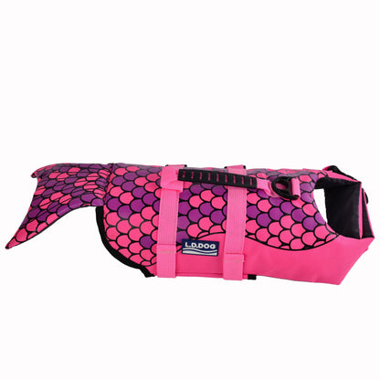 Dog Puppy Life Jacket Pet Lifesaver Swimwear