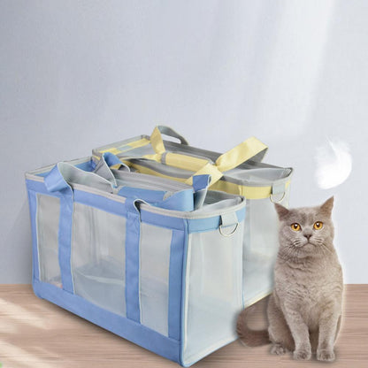 Pet carrier Cat puppy dog portable handbag shouder bag space cabin