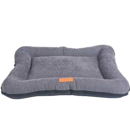 Anti-Slip Dog Cat Beds Mat Cushion Corduroy