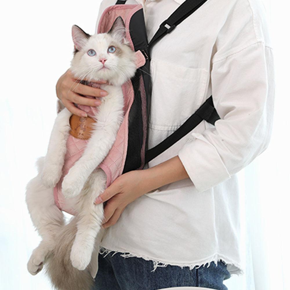 Pet Carrier Travel Cat Backpack Comfortable Breathable Shoulder Bag