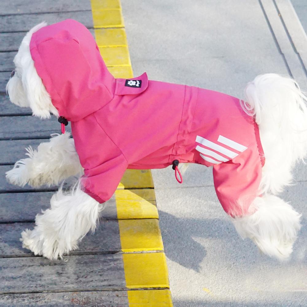 Dog Raincoat Full-Body Waterproof Poncho Breathable and Exclusive Rainy Day Companion