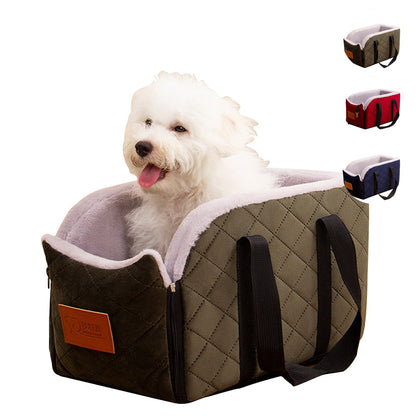 Pet dog puppy cat Anti-shake can be fixed car seat bag for travel outing