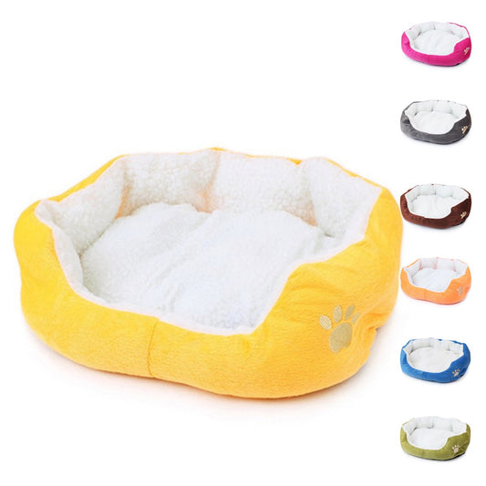 Napper dog cat bed kennel sherpa warm fit small Medium Dog