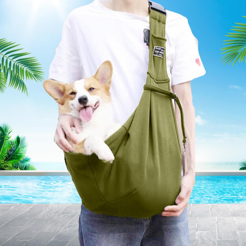 Pet Dog Cat Carrier Adjustable Strap Hands Pouch Puppy Travel Bag