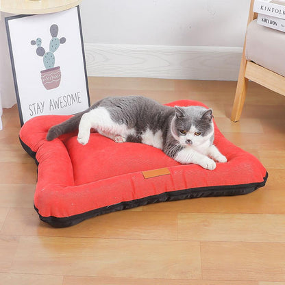 Anti-Slip Dog Cat Beds Mat Cushion Corduroy