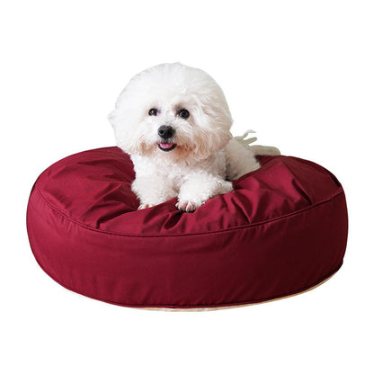 Donut Pet Dog Cat Bed Waterproof Elastic Washable