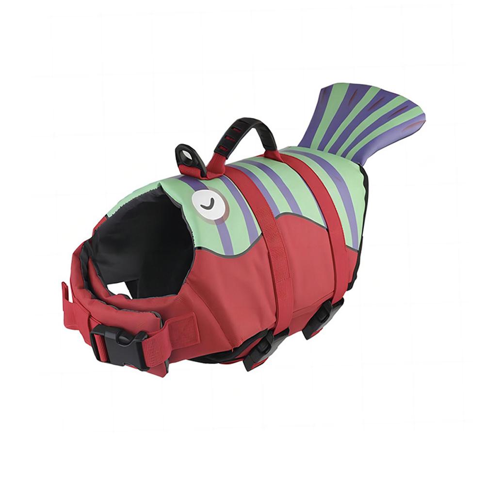 Summer Pet Life Jacket Mermaid Design Ensures Safe Dog Swimming