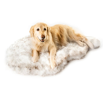 Pet Faux Fur Orthopedic Memory Foam Dog Bed Blanket Cat