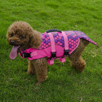 Dog Puppy Life Jacket Pet Lifesaver Swimwear