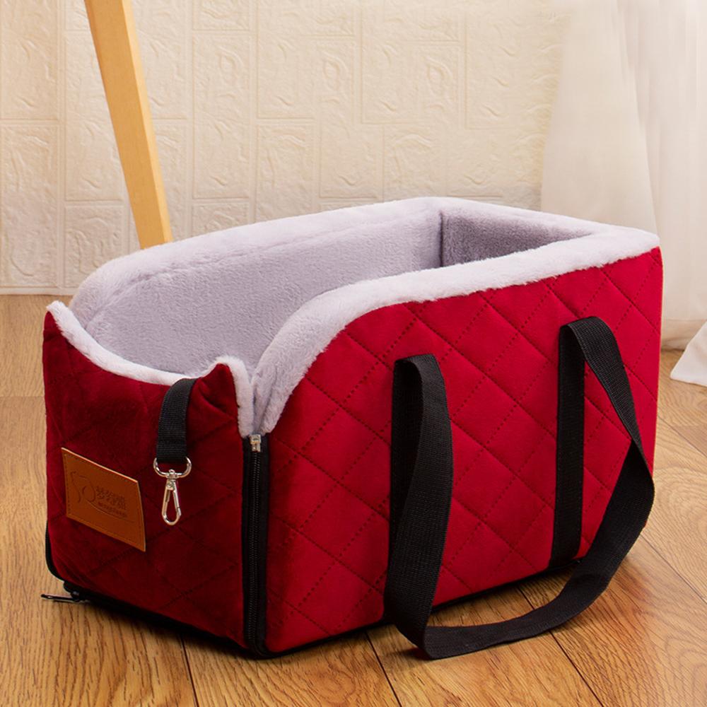 Pet dog puppy cat Anti-shake can be fixed car seat bag for travel outing