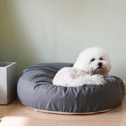 Donut Pet Dog Cat Bed Waterproof Elastic Washable