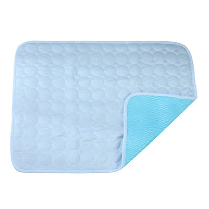 Pet ice silk summer cooling sofa pad breathable anti-bite For dog kennel