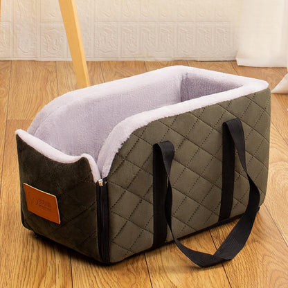 Pet dog puppy cat Anti-shake can be fixed car seat bag for travel outing