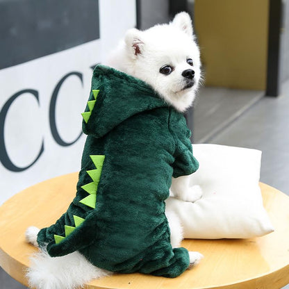 Puppies Dogs Small Pet Costume Dinosaur Party Cosplay Funny Sweaters