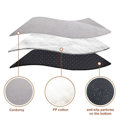 Anti-Slip Dog Cat Beds Mat Cushion Corduroy