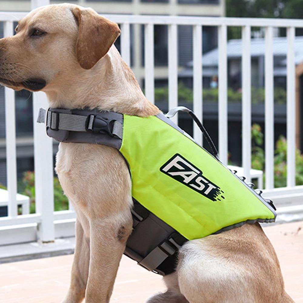 Dog Life Jacket Vest Waterproof and Breathable for Medium to Large Dogs Swimming