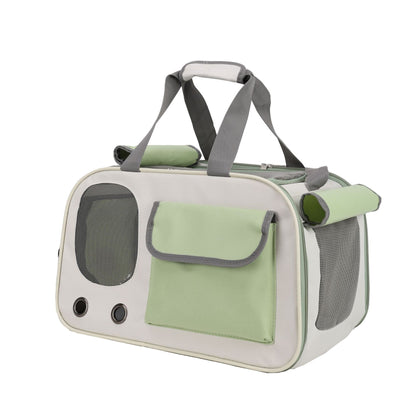 Cat Dog Puppy Pet Transport Box Carrier Bag Portable Foldable Handbag Shoulder Breathable