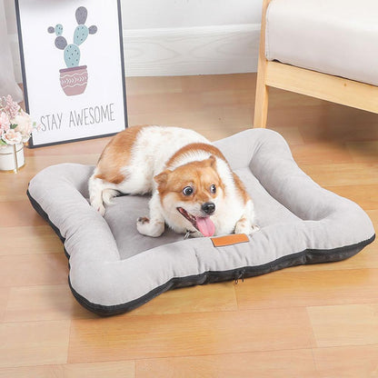 Anti-Slip Dog Cat Beds Mat Cushion Corduroy