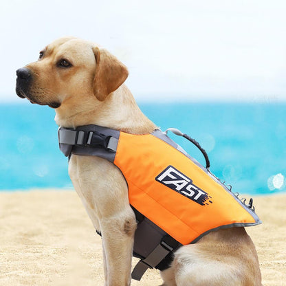 Dog Life Jacket Vest Waterproof and Breathable for Medium to Large Dogs Swimming