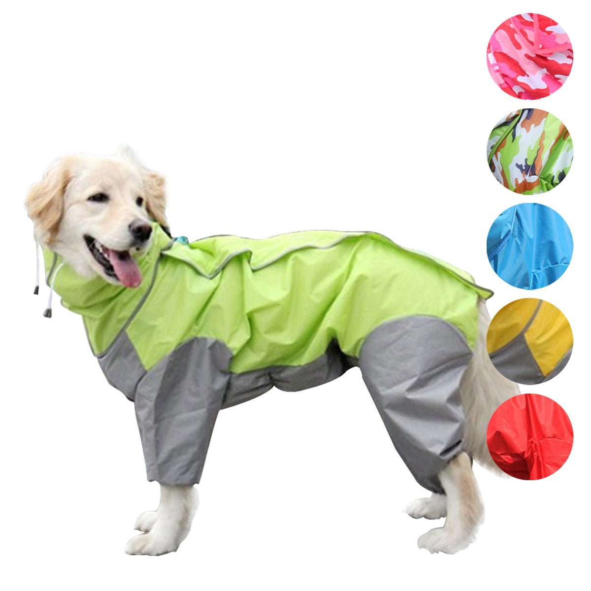 Pet Raincoat For Large dog Waterproof  Stylish and Comfy Pick