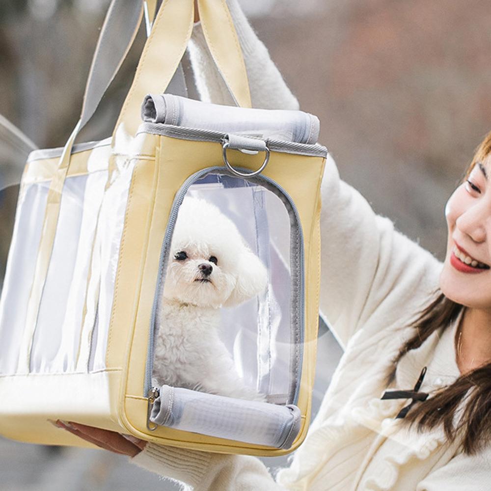 Pet carrier Cat puppy dog portable handbag shouder bag space cabin