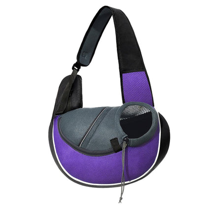 pet carrier puppy dog cat Portable crossbody bag breathable travel