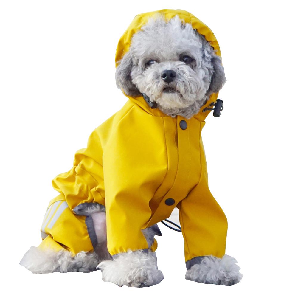 Dog Raincoat Full-Body Waterproof Poncho Breathable and Exclusive Rainy Day Companion