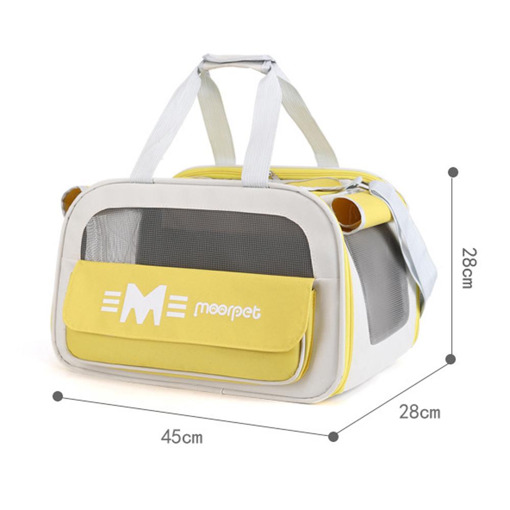 Cat Dog Puppy Pet Transport Box Carrier Bag Portable Foldable Handbag Shoulder Breathable