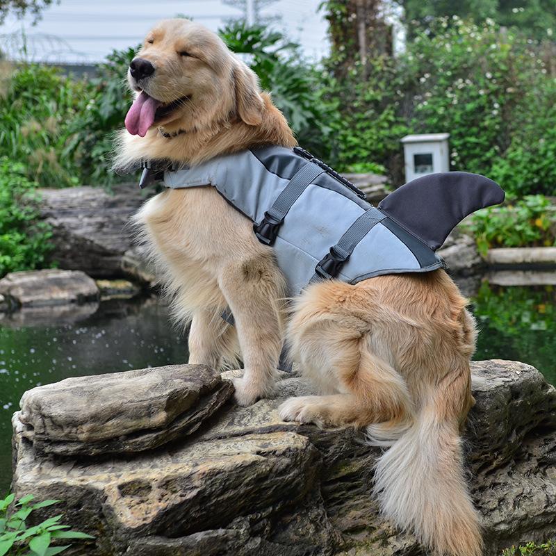 Dog Puppy Life Jacket Pet Lifesaver Swimwear