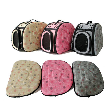 Pet Dog Cat Collapsible Travel Portable Outdoor Shoulder Bag