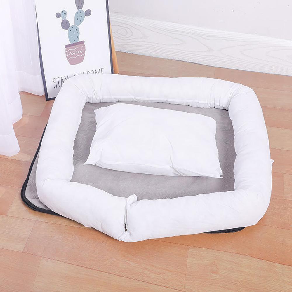 Anti-Slip Dog Cat Beds Mat Cushion Corduroy