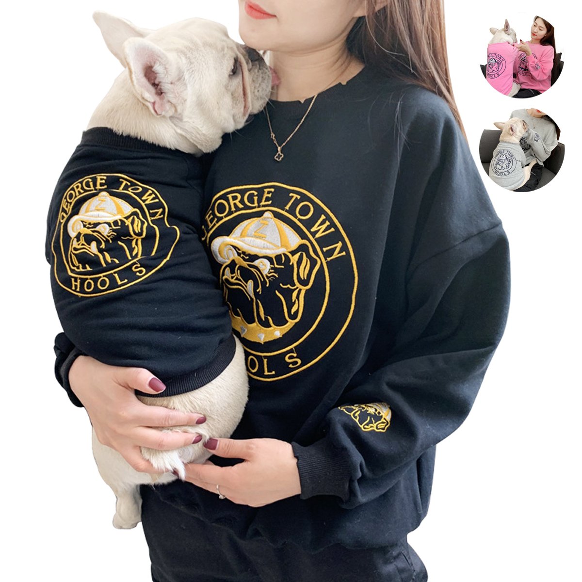 Pet Matching Owner Hoodless Sweatshirt family Dog Adult